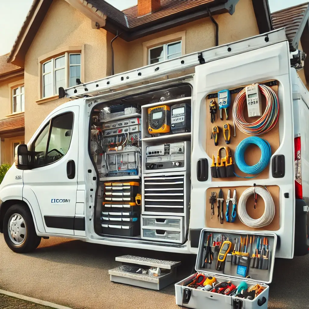 electricians and their preferred vans